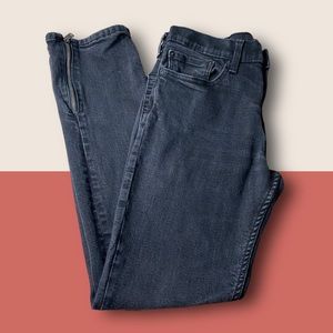 👖 LEVIS 511 SLIM FIT BLACK ANKLE ZIP JEANS W34 L32